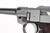 1938 Kriegsmarine Mauser S/42 Luger rig with two matching magazines - chamber and receiver close-up