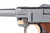 1906 DWM commercial 9mm Luger rig - front of frame close-up