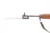 Egyptian Rasheed carbine in 7.62x39 - right side barrel and bayonet