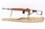 National Postal Meter M1 Carbine in faux paratrooper configuration - left side full view with case