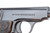 Walther Model 4 pistol rig - left side slide markings close-up