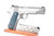 Colt Government Model Gold Cup Trophy pistol - right side with magazines