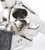 Factory nickel and fire blue Colt Single Action Army revolver - right side frame and cylinder close-up