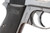 RFV marked Walther PP pistol - left side grip and frame close-up