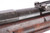 1898 Finnish Tula Model 1891 Mosin Nagant rifle - receiver and rear sight close-up