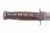Springfield M1A Super Match rifle with bayonet and KA-BAR - second knife handle close-up