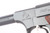 Colt Huntsman .22 LR pistol - left side frame markings close-up