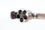 Smith & Wesson .32 Safety Hammerless 2nd Model revolver with pearl grips - open cylinder close-up