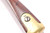 Remington Model 1863 Zouave rifle with bayonet - brass butt plate close-up