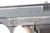 High polish Police Eagle K CZ Model 27 pistol - right side slide and frame close-up