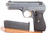 High polish Police Eagle K CZ Model 27 pistol - left side with magazine