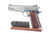 Standard Manufacturing 1911A1 full Damascus pistol - left side with magazines