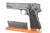 Early slotted Radom VIS Model 35 pistol - left side with magazine