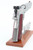 Kimber Stainless Target (LS) M1911 .45 ACP pistol - front view on display stand