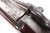 1891 Springfield Model 1884 Trapdoor rifle with ramrod bayonet - breech block close-up
