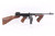 1984 West Hurley M1928 Thompson - Transferable Machine Gun - left side stock and grips