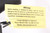 ANIB CSA Vz.58 Sporter 7.62x39 - warning card