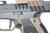 NIB Laugo Arms Alien Limited Optics Kit - Green/Black - close-up of right side slide and thumb rest