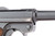 1942 Police Eagle/L Mauser Banner Luger - close-up of left side frame and barrel