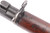 1918 Eddystone Model 1917 - close-up of front barrel band and sling swivel