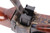 Cimarron Sharps Saddle Ring Carbine .45-70 - close-up of breech and rear sight