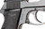 Boxed Manurhin Walther PP - Austrian Police - close-up of left side frame with SW police property marking