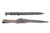 Czech Brno K98k with M84/98 Bayonet - bayonet and scabbard with frog