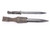 Czech Brno K98k with M84/98 Bayonet - bayonet and scabbard with frog reverse