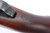 1942 Winchester M1 Garand - close-up of stock wrist with P proof