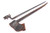 Remington M-1871 Rolling Block - New York Contract - socket bayonet and scabbard reverse