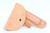 1954 Czech CZ Model 52 7.62x25mm pistol - front view of 1980-dated tan leather holster