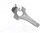 Police numbered Droop Eagle/63 Luger takedown tool - angled front view
