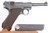 1940 Mauser Luger P.08 with Krieghoff grips - right side view with magazine