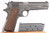 1918 Colt Model 1911 U.S. Army .45 ACP arsenal rework - right side profile with magazine