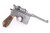 WWI commercial Mauser C96 Broomhandle 7.63 Mauser pistol - right side profile with matching wood grips