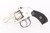 Factory nickel H&R Hammerless .32 S&W revolver - left side view