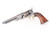 1867 Colt Model 1860 Army .44 revolver - left side view with walnut grips and brass trigger guard