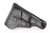 1943 Commercial Walther PP 7.65mm pistol - post-war black leather holster, front