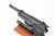 1961 Walther P38 9mm pistol - top view along the slide to the front sight