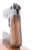 1929 CZ Model 24 .380 ACP pistol - rear view of one-piece wood grip