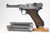 1941 BYF 41 Mauser Luger 9mm - left side view with two magazines