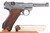 KL marked 1933 Luger 9mm - right side profile with magazine