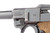 BYF 42 Mauser Luger - matching numbered parts, left side close-up