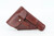 Party Leader Walther PPK rig - brown leather Party Leader PPK holster, front