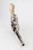Factory-Nickeled 4" S&W Model 10-5 Revolver - Pearl Grips - Back Strap