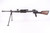 1935 Breda Modello 1930 Costa Rican Contract machine gun - left profile standing on its bipod