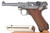 1920s commercial DWM Luger .30 Luger with magazine, left side