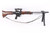 SMG FG-42 Type 2 .308 rifle with ZF.4 scope - right side view on bipod