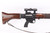SMG FG-42 Type 2 .308 rifle with ZF.4 scope - right side of receiver and stock with ZF.4 scope