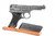 1944 Japanese Type 94 Nambu 8mm pistol - right side view with magazine